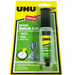 Colle Tube UHU Epoxy Quick Set 14ml en Blister