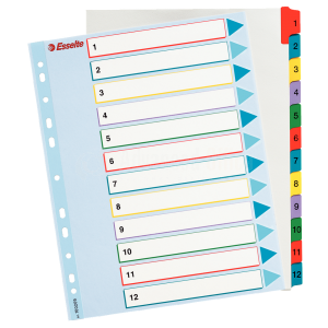 Classeur chrono A5 en carte lustrée CV multicouleurs - Classeurs - Classeurs  et intercalaires - Classement, rangement et archivage - Fourniture de  bureau - Tous ALL WHAT OFFICE NEEDS