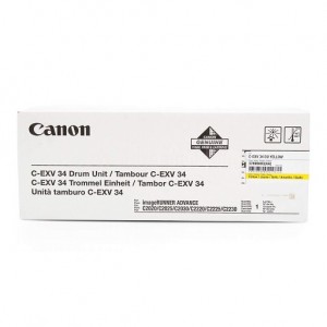Kit tambour jaune CANON C-EXV34 pour imprimantes Canon imageRUNNER ADVANCE C2020/C2030