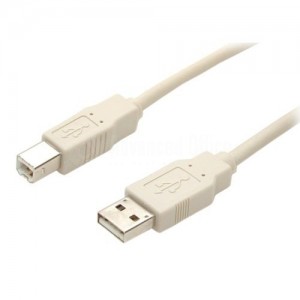 Câble Imprimante USB 2.0 10m Multicouleurs