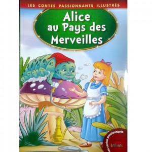 Livre Badr Kids Les contes passionnants pour enfants "Alice au Pays des Merveilles"