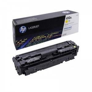 Toner HP 410A Yellow pour Color LaserJet Pro M452/ MFP M377/ MFP M477, 2 600 pages