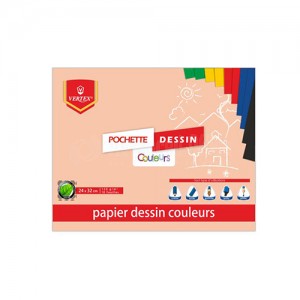 Pochette papier Bristol EXCELLES A4 180g 25 Feuilles 4 Couleurs - Articles  scolaires - Tous ALL WHAT OFFICE NEEDS