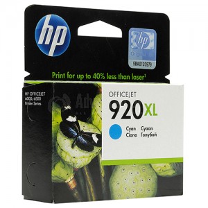 Cartouche HP 920XL Cyan pour Officejet 7000/6000/6500