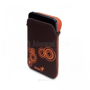 Sacoche GENIUS GS-801 Waterproof pour Tablettes 8" Marron/Orange