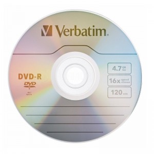 DVD+R VERBATIM 4.7GB/120min