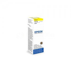 Bouteille d'encre EPSON T6734 Yellow pour ITS L800/L1800/L810/L850
