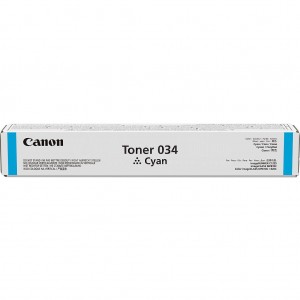 Toner CANON 034 Cyan pour C1225