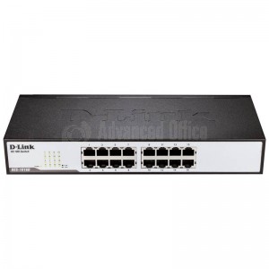 Switch D-LINK 16 ports RJ45 10/100Mbps