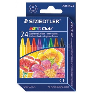 Boite de 24 crayons de cire STAEDTLER Noris