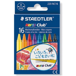 Boite de 16 crayons de cire STAEDTLER Noris