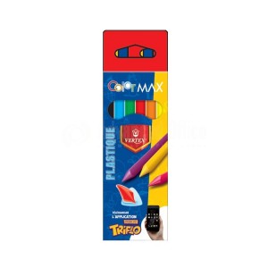 Boite de 06 crayons de couleur VERTEX Color Max VS0440