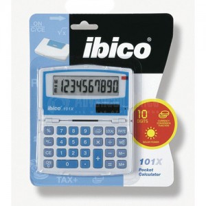 Calculatrice IBICO 101X Blister 10 Chiffres