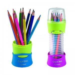 Crayons à cire MAPED Color'peps My baby crayon 29mm (+1 ans) en Blister 6  couleurs ALL WHAT OFFICE NEEDS