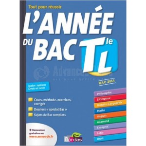 Livre BORDAS L'année du bac terminale L