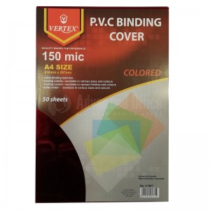 Rame slide VERTEX 150 mic transparent Rouge