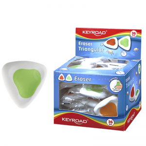 Gomme scolaire KEYROAD Triangulaire