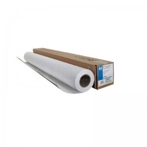Rouleau de papier plotter HP couché  Mat 18" 458 mm x 45.7 m 