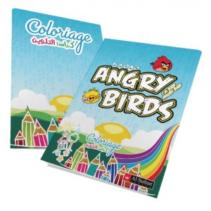 Cahier de coloriage AL SULTAN Angry birds A4, 16 pages كراس التلوين