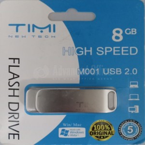 Flash Disque TIMI M001, 8Go USB 2.0 en métal (Sans logo)