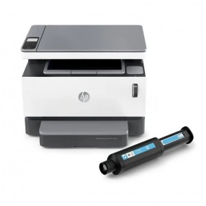 Imprimante Multifonction Laser HP Neverstop 1200a, Monochrome, A4, 20ppm, USB, Compatible HP Smart App avec toner 5 000 pages préinstallé