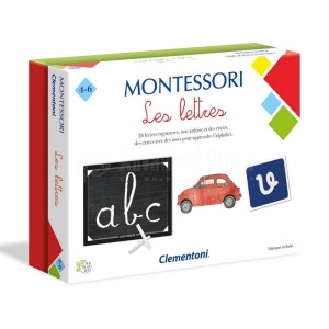 Jeu éducatif CLEMENTONI Montessori Les lettres, 4-6 ans