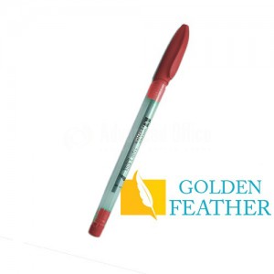 Stylo à bille GOLDEN FEATHER Rouge