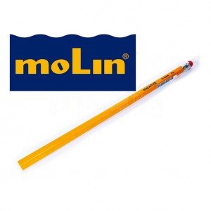 Crayon MOLIN HB avec gomme