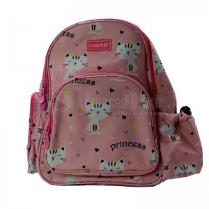 Sac à dos Scolaire CRISTAL CR-3414 2 Compartiments Multi-motifs 14"