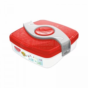 Boîte à Déjeuner écolier MAPED Picnik en plastique  170 x 153 x 55mm, 0.52 Litres avec hélice amovible, Rouge