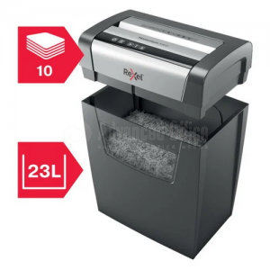 Destructeur de documents REXEL RES1123 Coupe droite, Sécurité P2, 12  Feuilles, 23 Litres ALL WHAT OFFICE NEEDS