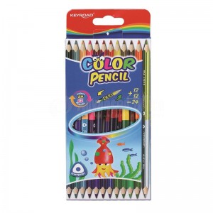 Boite de 12 crayons de couleur Géants VERTEX Creat Art VS-0408