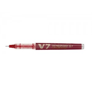 Stylo PILOT V7 rechargeable Rouge