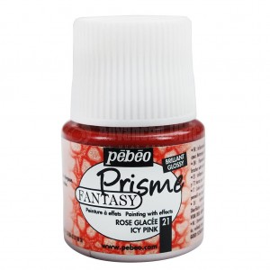 Flacon PEBEO Fantasy prisme 45 ml rose glacée