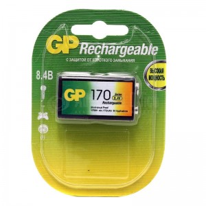  Pile rechargeable GP 9V