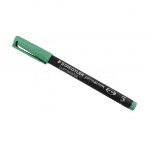 Feutre permanent STAEDTLER Lumcolor vert S