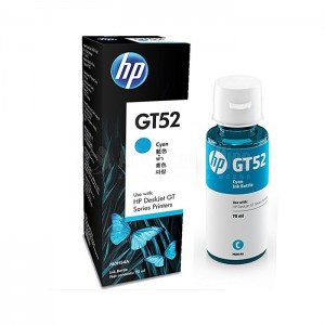 Bouteille d'encre HP GT52 Cyan pour DeskJet GT/ GT 5820, Ink Tank 315/ Wireless 415