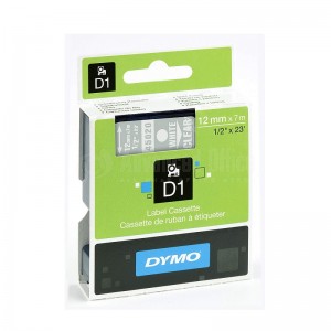 Recharge DYMO D1 45020 pour Label Manger 100+/150 blanc/Transparent