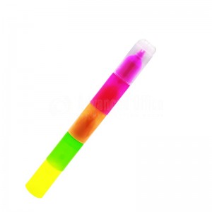 Marqueur Surligneur fluorescent MOBS 4 en 1, 4 Couleurs en 1