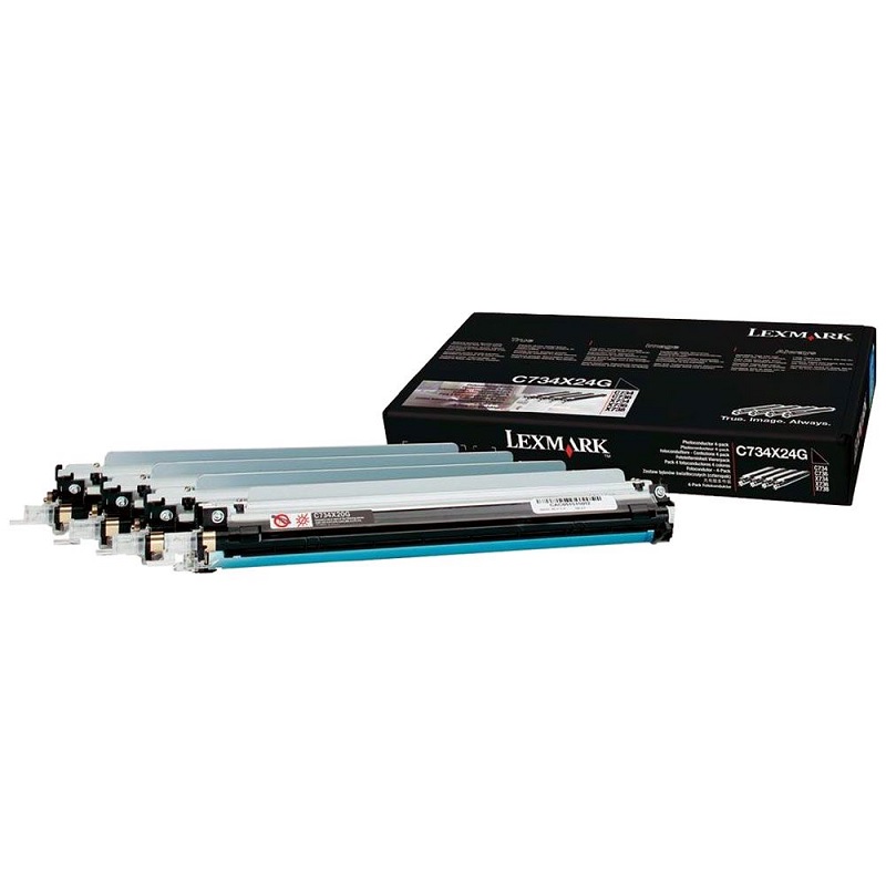 Jeu de 4 Photoconducteur LEXMARK C748e/ C746n/ X736de/ X738de/ X734de/ X738dte/ C736n/ C734dn/ X748dte/ C748de/ C746dn/ X748de/ C748dte/ C746dtn/ C736dtn/ X746de/ C734dtn/ C736dn