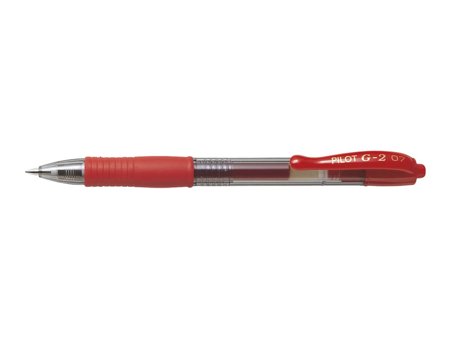 Stylo PILOT G2 Lumini 0.7 rouge